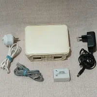 مودم وای فای چهار پورت اصلی با همه وسایل جانبی|مودم و تجهیزات شبکه|همدان, |دیوار