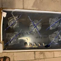 گاز رومیزی شیشه ای سکوریت ۵شعله برند SENSIZ آکبند