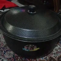 دوعدد قابلمه بزرگ تفلون وروحی