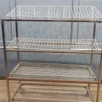 آبچکان ایستاده ۴ طبقه چرخ دار بسیار تمییز