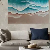 تابلو نقاشی برجسته دریا