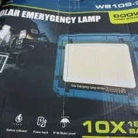 پروژکتور ۸۰۰وات،نو،شارژی+خورشیدی