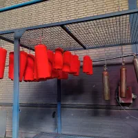 رنگ پودری الکترواستاتیک کوره ای/ صنعتی