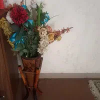 قالیچه وگلدان