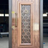 درب ضد سرقت cnc نمای کرتین وال،سکوریت، نرده کدP012