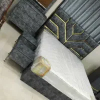 سرویس خواب پارچه ای تدی در چند رنگ چکی تشک