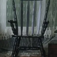 صندلی مادر قدیمی تمیز سایز بزرگ