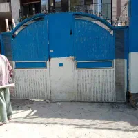 درب پارکینگ و نفررو دست دوم فلزی