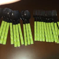 قاشق و چنگال دو دست