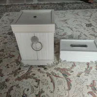 سطل زباله جادستمال کاغذی جاسیب‌زمینی و پیاز