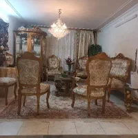 مبل ۹نفرسلطنتی کرم طلایی|مبلمان خانگی و میز عسلی|تهران, افسریه شمالی|دیوار