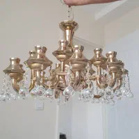 ۳ عدد لوستر ۵ شاخه ۱۵ شعله بزرگ