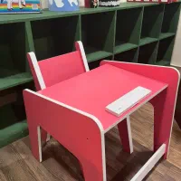 میز نیمکت و صندلی مدرسه مهد کودک