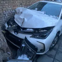 تویوتا کرولا ۲۰۲۴ تصادفی