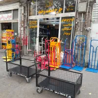 ترولی وحیدگاری چهار حمل چرخ بارکشی حمل ست