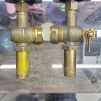 شیر برنجی آبنما دیگ بخار