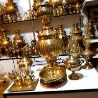 d3سماور گازیf برنجی ذغالی زغالی برقی استیل g5|سماور، چای‌ساز، قهوه‌ساز|اصفهان, دستگرده|دیوار