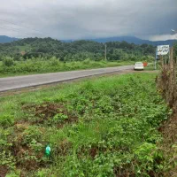 زمین تجاری مسکونی سه بر،مسیر لاهیجان به سیاهکل