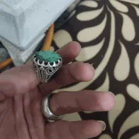 انگشتر فیروزه و یاقوت|جواهرات|کرمان, |دیوار