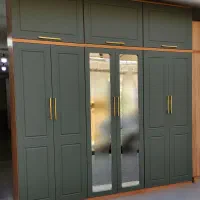 کمد دیواری سوپرمات سبز یشمی