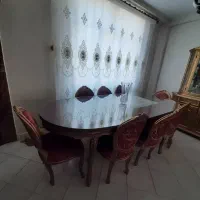 مبل استیل به همراه میزناهارخوری و بوفه|مبلمان خانگی و میز عسلی|اندیشه, اندیشه فاز ۵|دیوار