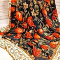 رومیزی یلدا انار فقط عمده|پرده، رانر، رومیزی|رشت, بازار|دیوار