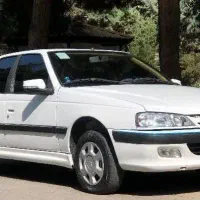 پژو پارس سفید مدل 1400