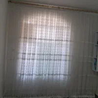 پرده ۳ متری به همراه آستری و چوب پرده|پرده، رانر، رومیزی|اندیمشک, |دیوار