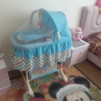تخت‌نوزاد‌موزیکال‌وتشک‌ویبره‌دار‌‌‌ودارای‌چراغ‌شب|تخت و صندلی بچه|تبریز, |دیوار