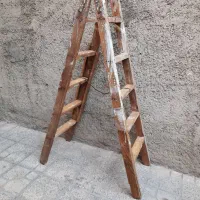 نردبان چوبی دو طرفه 5 پله