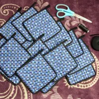 دستگیره آشپزخانه با دوخت بسیار تمیز و خانگی