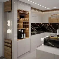 طراحی واجرا ونصب کابینت وکمد دیواری سرویس خواب