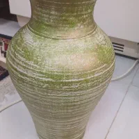 گلدان سفالی طرح کوزه