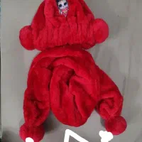 شال و کلاه ولباس گرم دخترانه