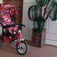 سه چرخه فلزی سایبان دار