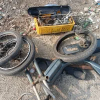 دو عدد موتور گازی یک عدد دوچرخه کرسی اصل|موتورسیکلت|رشت, پاستوریزه|دیوار