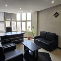 85مترسعادت آباد*اداری*ورودی لابی شیک*سرتاسرپنجره