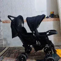 کالسکه دوقلو|کالسکه و لوازم جانبی|جیرفت, |دیوار