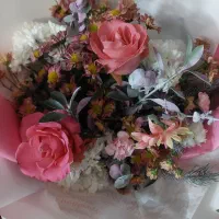 دسته گل طبیعی بسیار زیبا