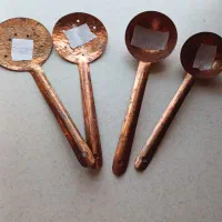 کفگیر و ملاقه مسی