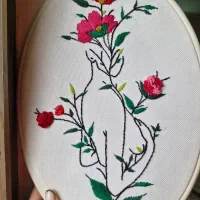 تابلو(دیوارکوب گلدوزی شده)