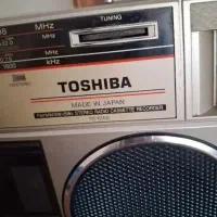 رادیو  ضبط اصل ژاپن مارک توشیبا. در حد آک.