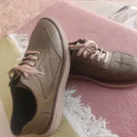 کفش چرم پسرانه سایز ۴۲نو