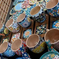 فروش ظروف میناکاری سفال