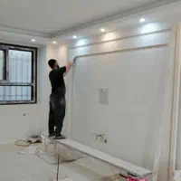 گچکاری تخریب کنافکاری پانل دیوارگچی پیش ساخته قاب