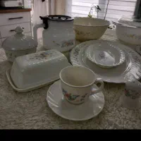 سرویس آرکوپال ویکتوریا لومینارک اصل فرانسه نونو|ظروف سرو و پذیرایی|شیراز, شهرک گلستان شمالی|دیوار