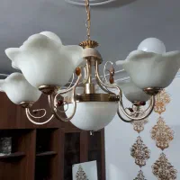 لوستر ۵ شاخه|لوستر و چراغ آویز|کرمان, |دیوار