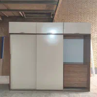 کمد دیواری ریلی  باکسی جادار قابل حمل|جاکفشی، کمد، دراور|خاوران, |دیوار