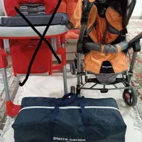 کالسکه وتخت پارک درحدنو مناسب سیسمونی