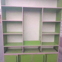 ویترین|کتابخانه، شلف، قفسههای دیواری|فلاورجان, |دیوار